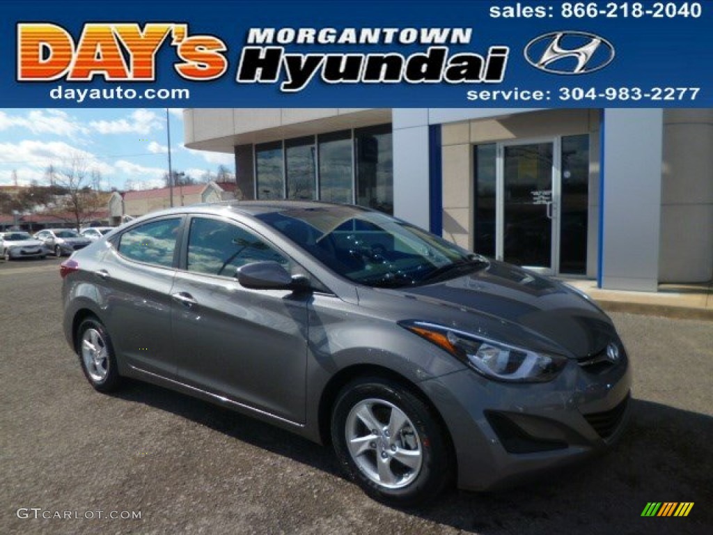 2014 Elantra SE Sedan - Gray / Gray photo #1