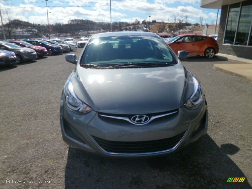 2014 Elantra SE Sedan - Gray / Gray photo #2
