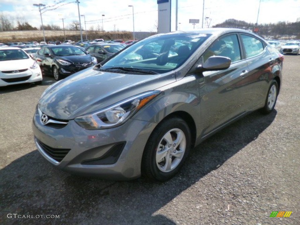 2014 Elantra SE Sedan - Gray / Gray photo #3