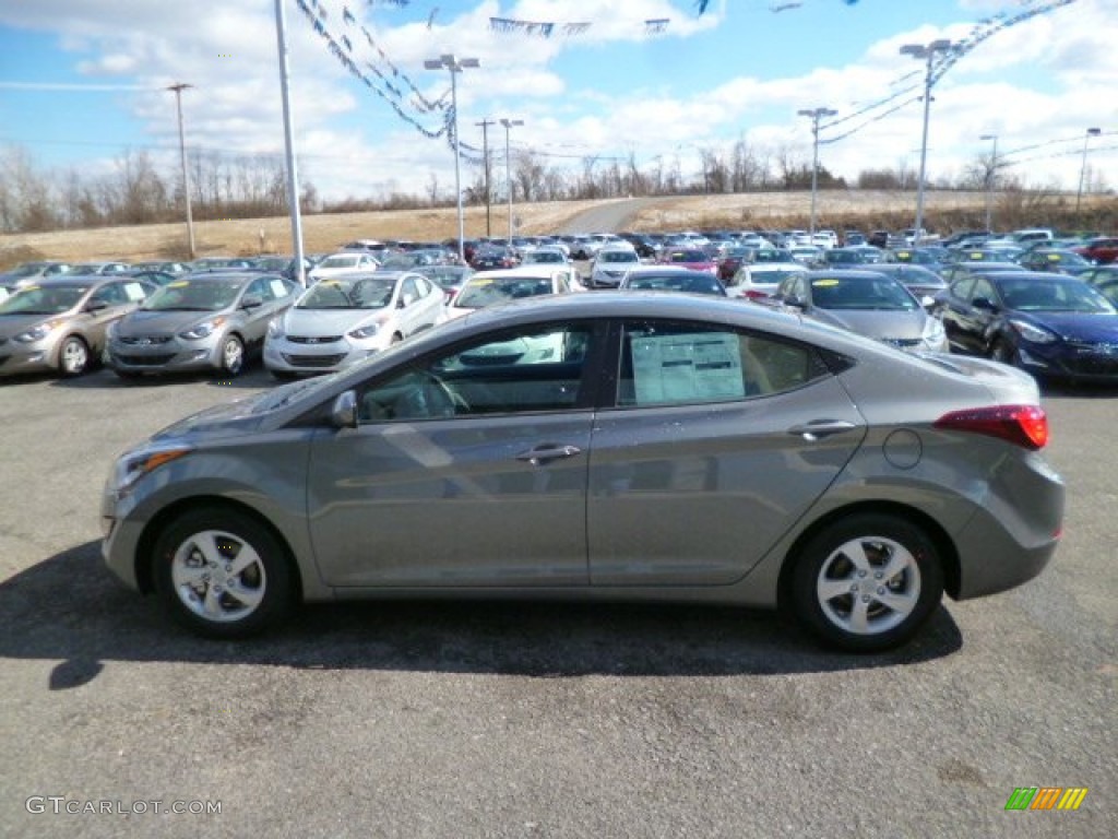 2014 Elantra SE Sedan - Gray / Gray photo #4