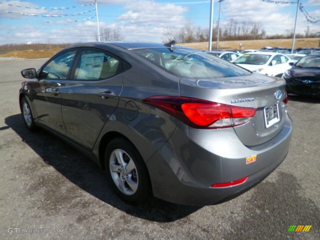 2014 Elantra SE Sedan - Gray / Gray photo #5
