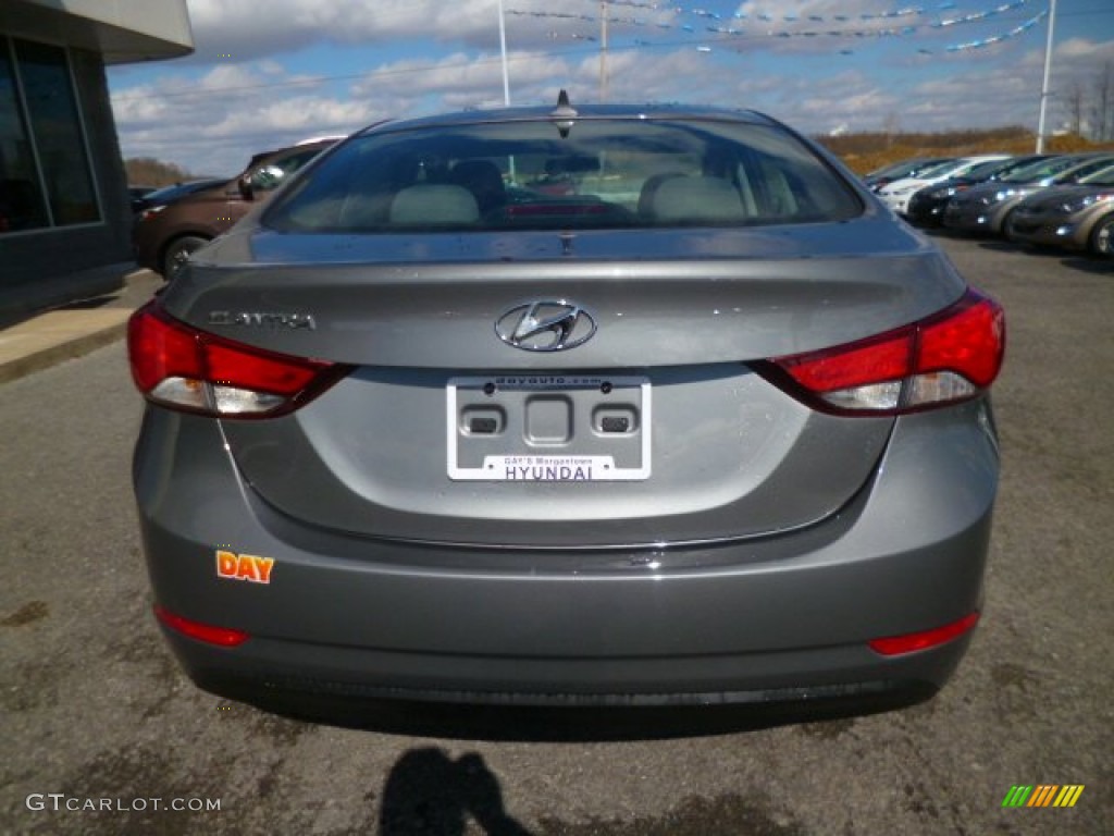 2014 Elantra SE Sedan - Gray / Gray photo #6