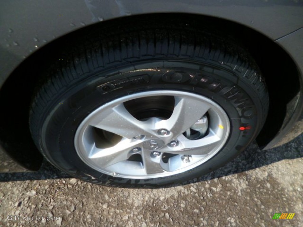 2014 Elantra SE Sedan - Gray / Gray photo #9
