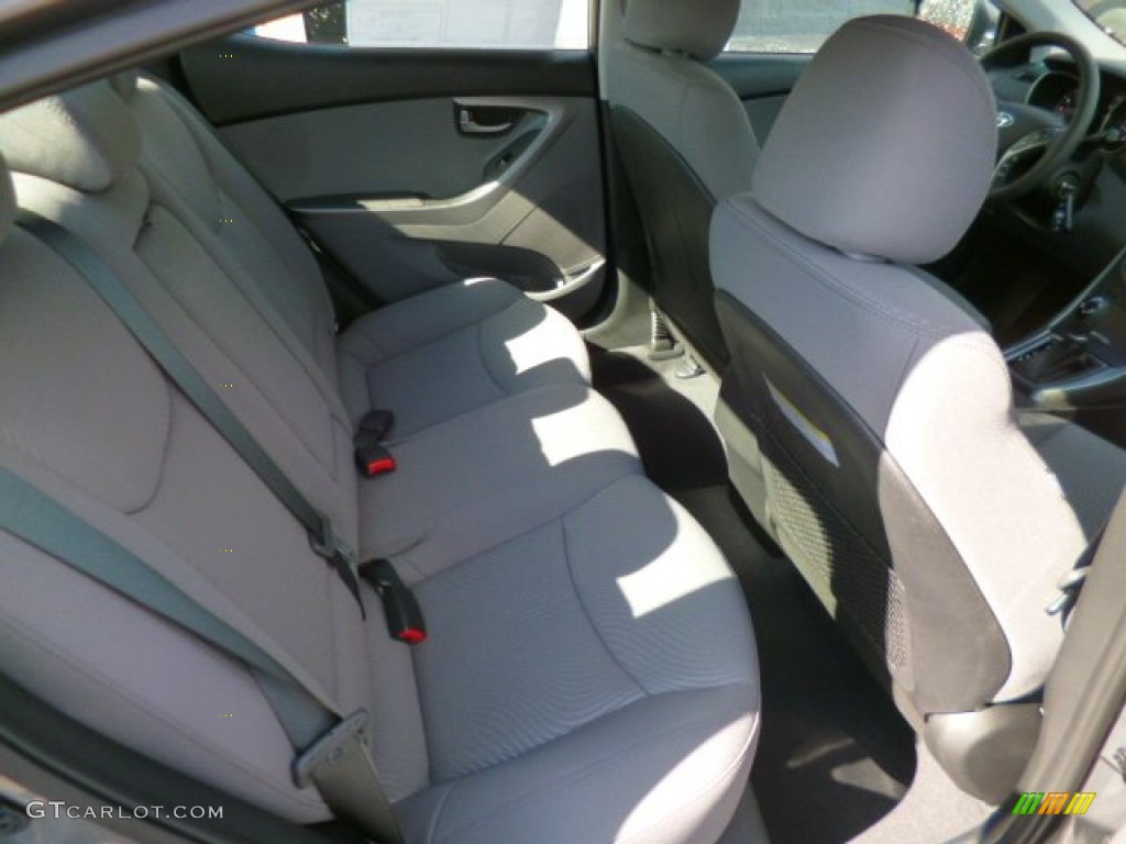 2014 Elantra SE Sedan - Gray / Gray photo #12