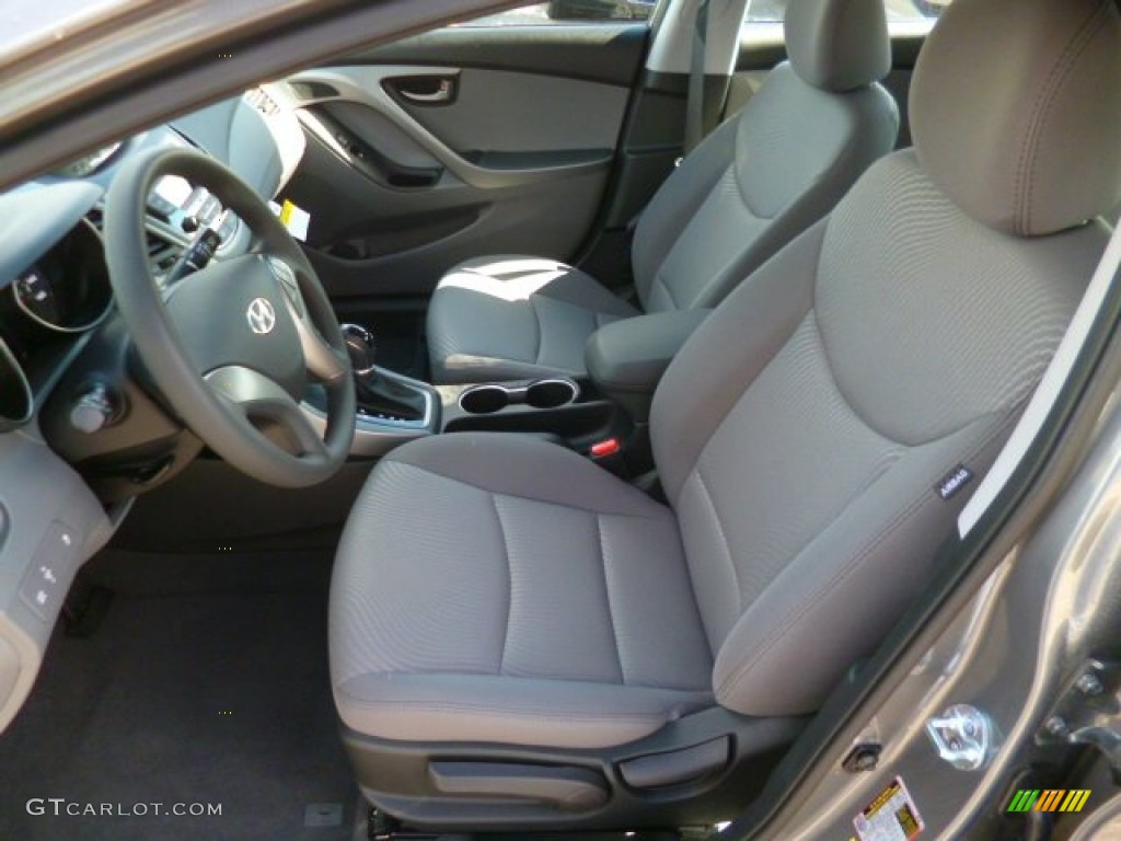 2014 Elantra SE Sedan - Gray / Gray photo #15