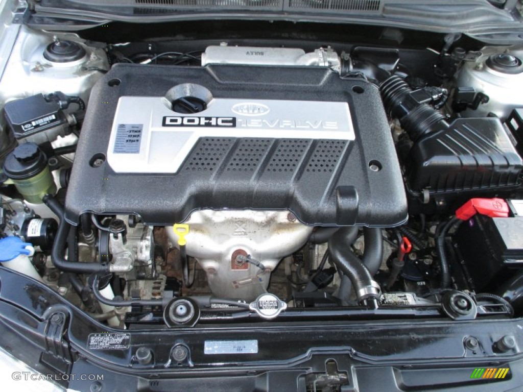 2006 Spectra SX Sedan - Clear Silver / Gray photo #44