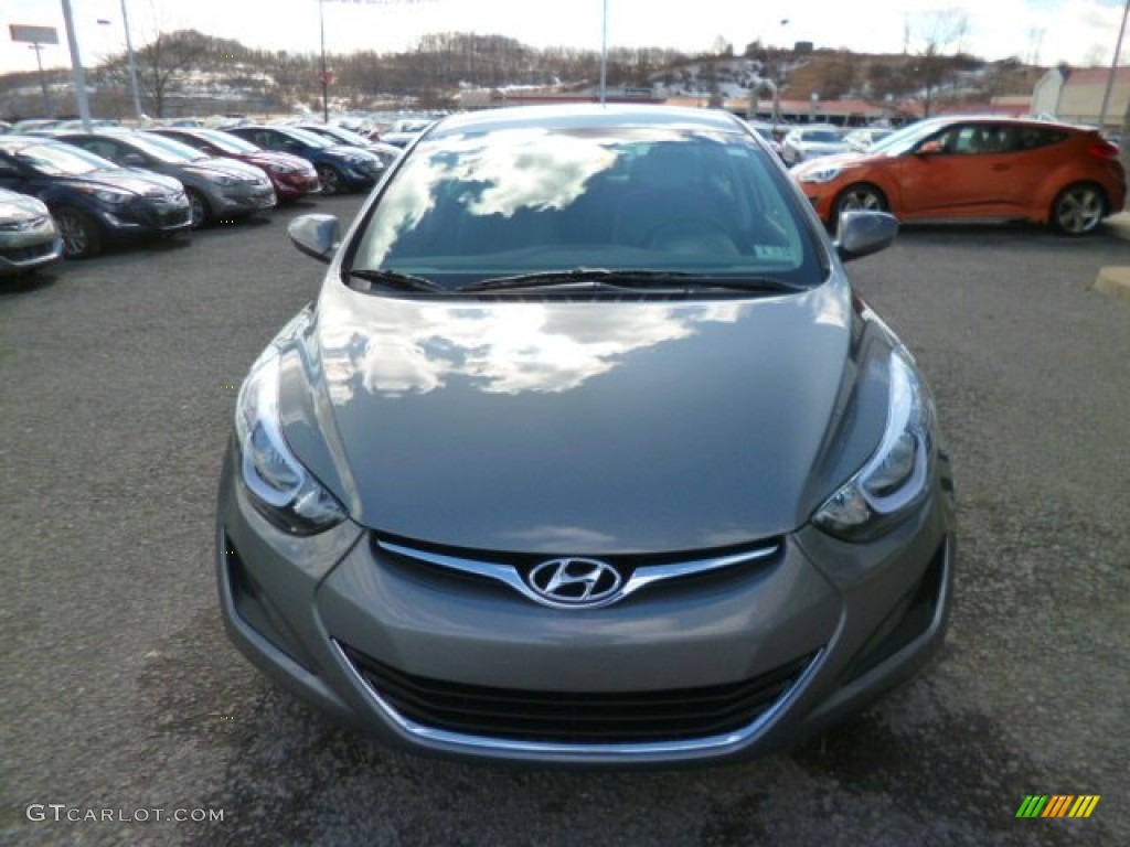 2014 Elantra SE Sedan - Gray / Gray photo #2