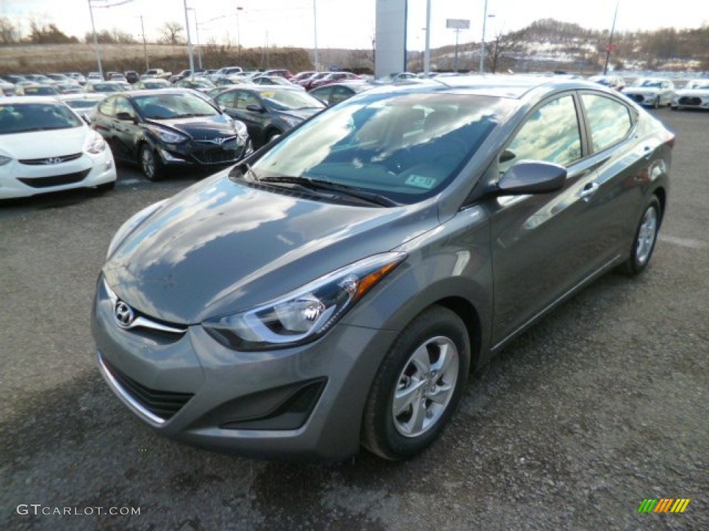 2014 Elantra SE Sedan - Gray / Gray photo #3
