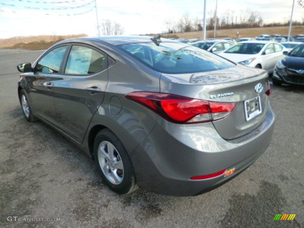 2014 Elantra SE Sedan - Gray / Gray photo #5