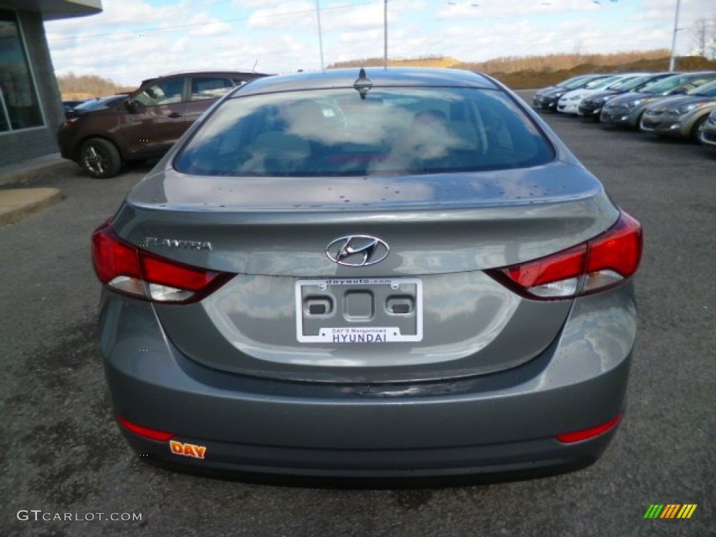 2014 Elantra SE Sedan - Gray / Gray photo #6