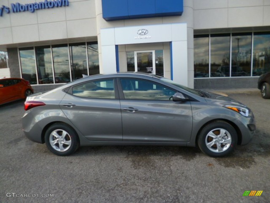 2014 Elantra SE Sedan - Gray / Gray photo #8