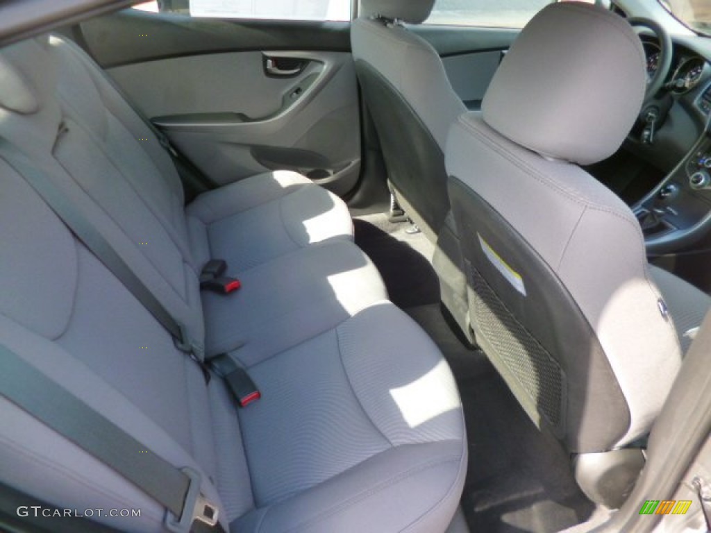 2014 Elantra SE Sedan - Gray / Gray photo #12