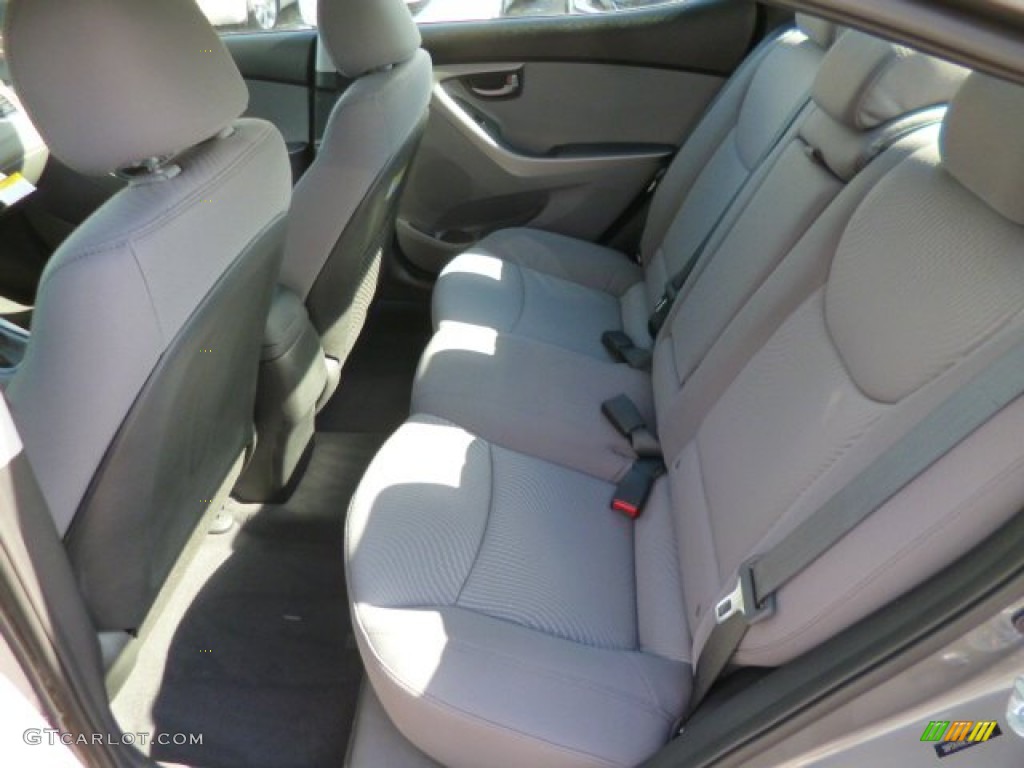 2014 Elantra SE Sedan - Gray / Gray photo #13