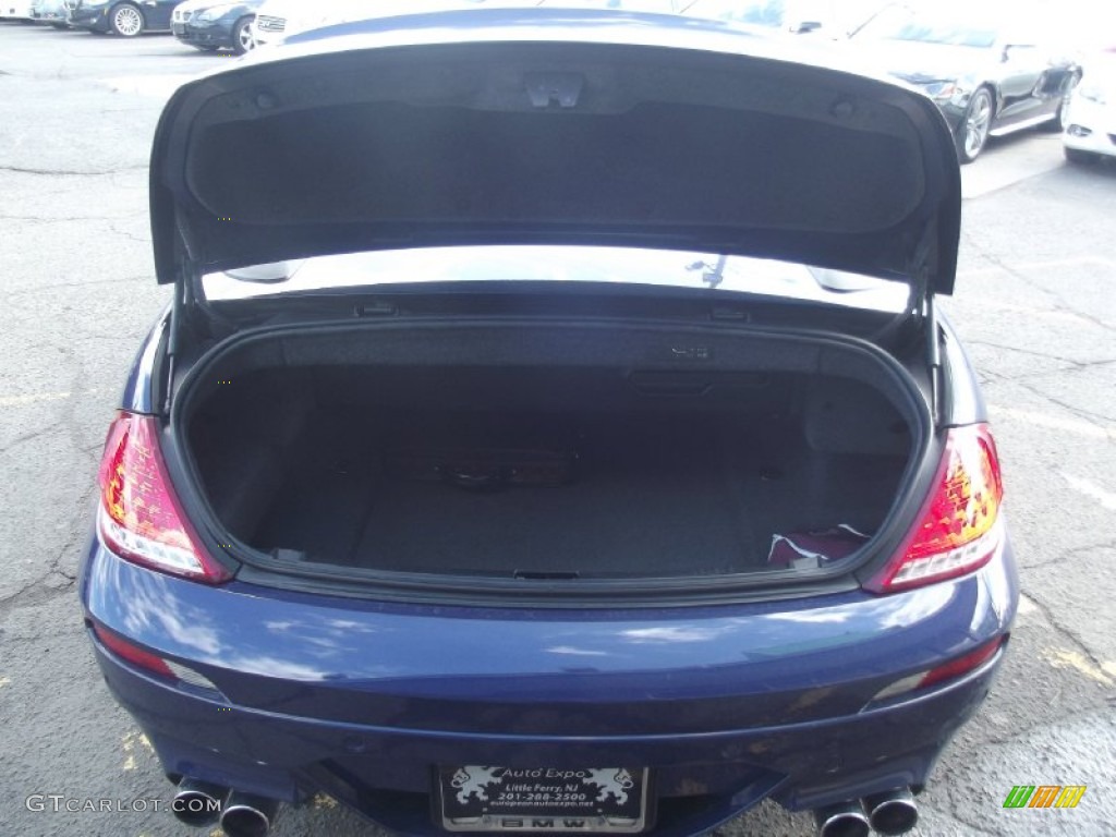 2008 M6 Convertible - Interlagos Blue Metallic / Black photo #115