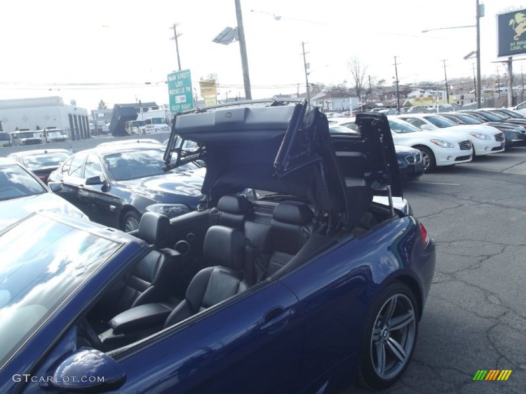 2008 M6 Convertible - Interlagos Blue Metallic / Black photo #120