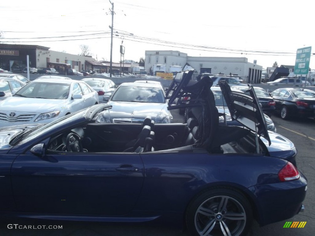 2008 M6 Convertible - Interlagos Blue Metallic / Black photo #121