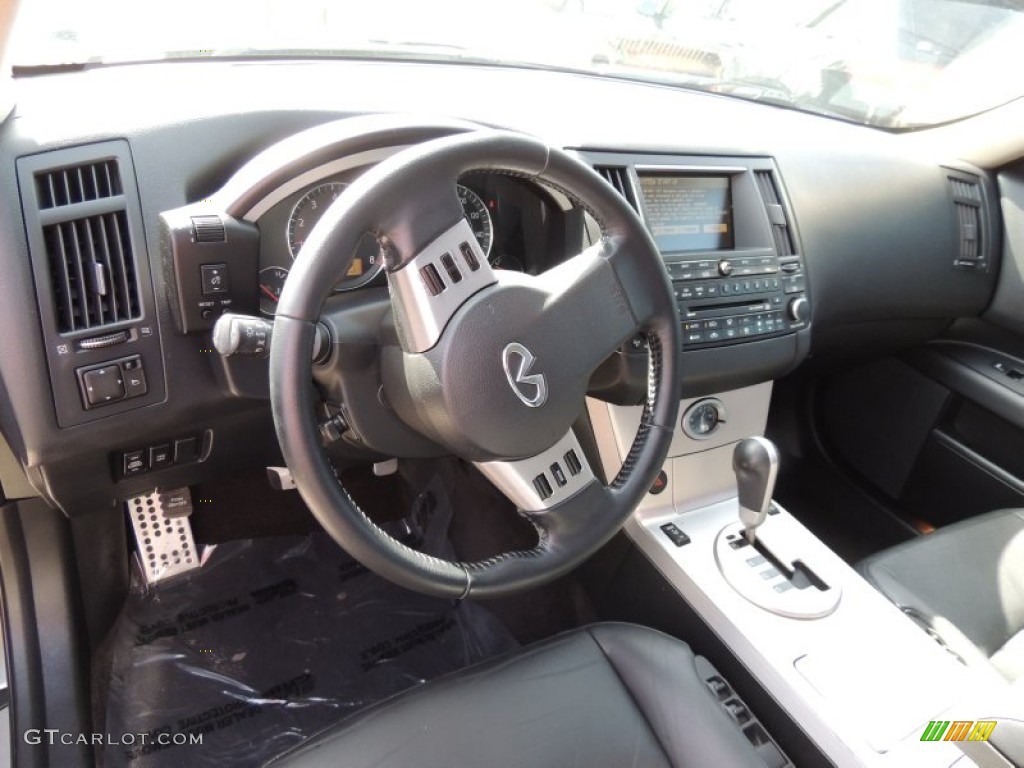 Brick/Black Interior 2003 Infiniti FX 45 AWD Photo #90872948