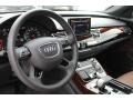 Nougat Brown Dashboard Photo for 2013 Audi A8 #90874235