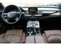 Nougat Brown Dashboard Photo for 2013 Audi A8 #90874625