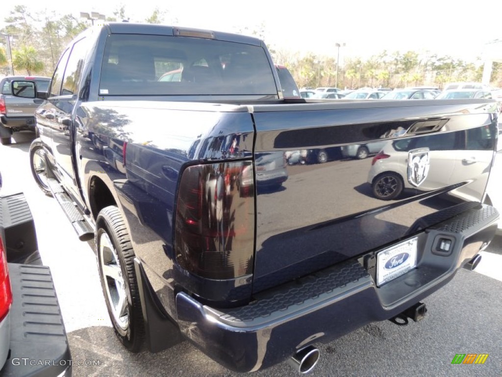 2013 1500 Express Crew Cab - True Blue Pearl / Black/Diesel Gray photo #14