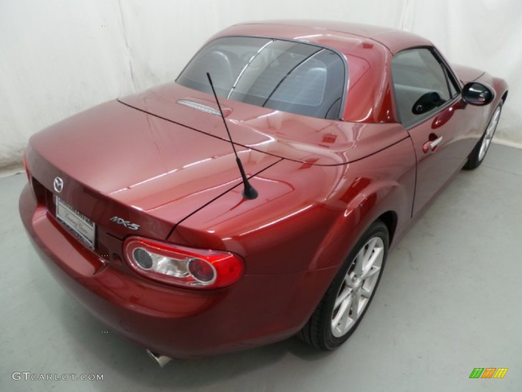 2010 MX-5 Miata Grand Touring Roadster - Copper Red Mica / Black photo #6