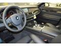 Black 2014 BMW 7 Series 750i Sedan Interior Color