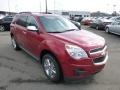 2014 Crystal Red Tintcoat Chevrolet Equinox LT AWD  photo #3