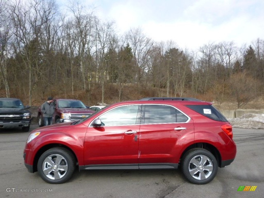 Crystal Red Tintcoat 2014 Chevrolet Equinox LT AWD Exterior Photo #90879260