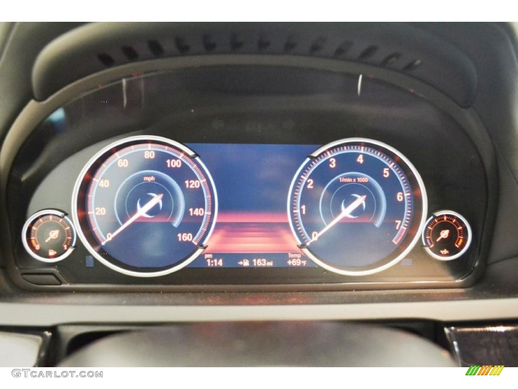2014 BMW 7 Series 750Li Sedan Gauges Photos
