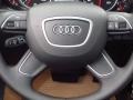 Black 2014 Audi Q5 3.0 TDI quattro Steering Wheel