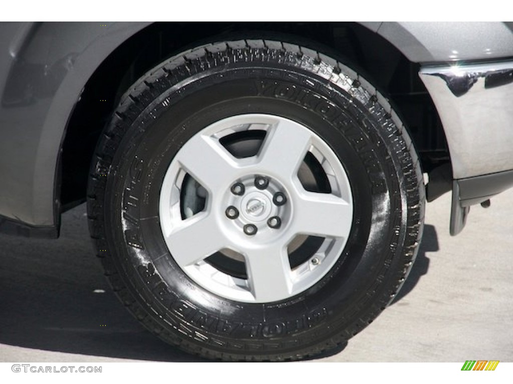 2008 Frontier SE Crew Cab - Storm Grey / Charcoal Black photo #31