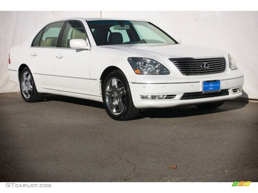 2006 LS 430 - Crystal White / Cashmere photo #1