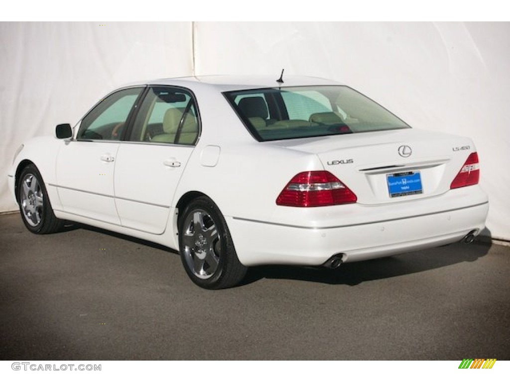 2006 LS 430 - Crystal White / Cashmere photo #2