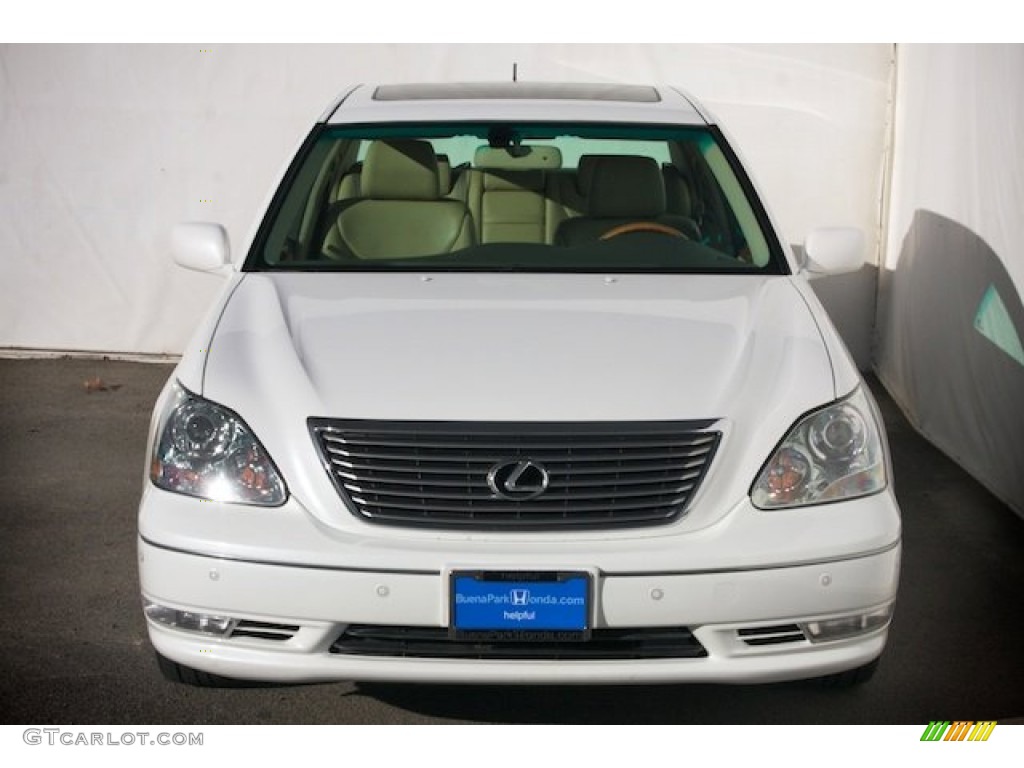 2006 LS 430 - Crystal White / Cashmere photo #8