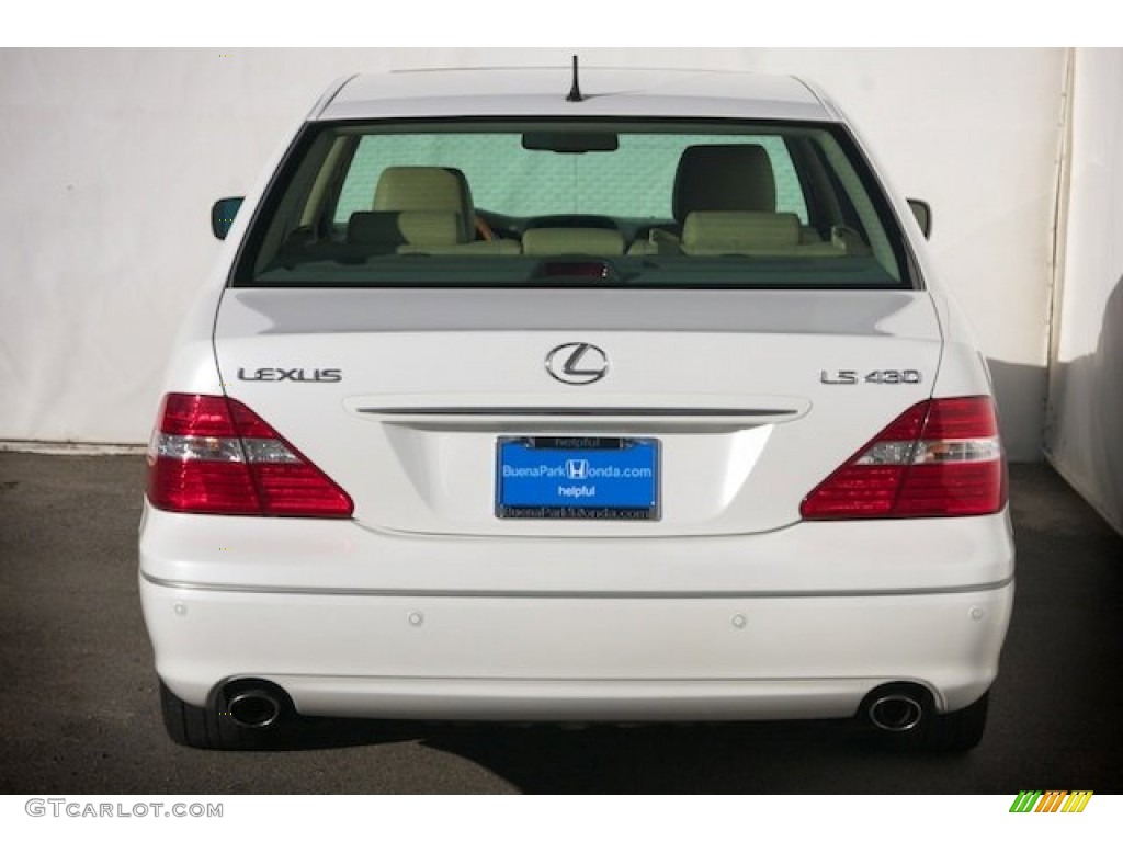 2006 LS 430 - Crystal White / Cashmere photo #10