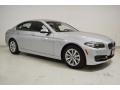 2014 Glacier Silver Metallic BMW 5 Series 528i Sedan  photo #2