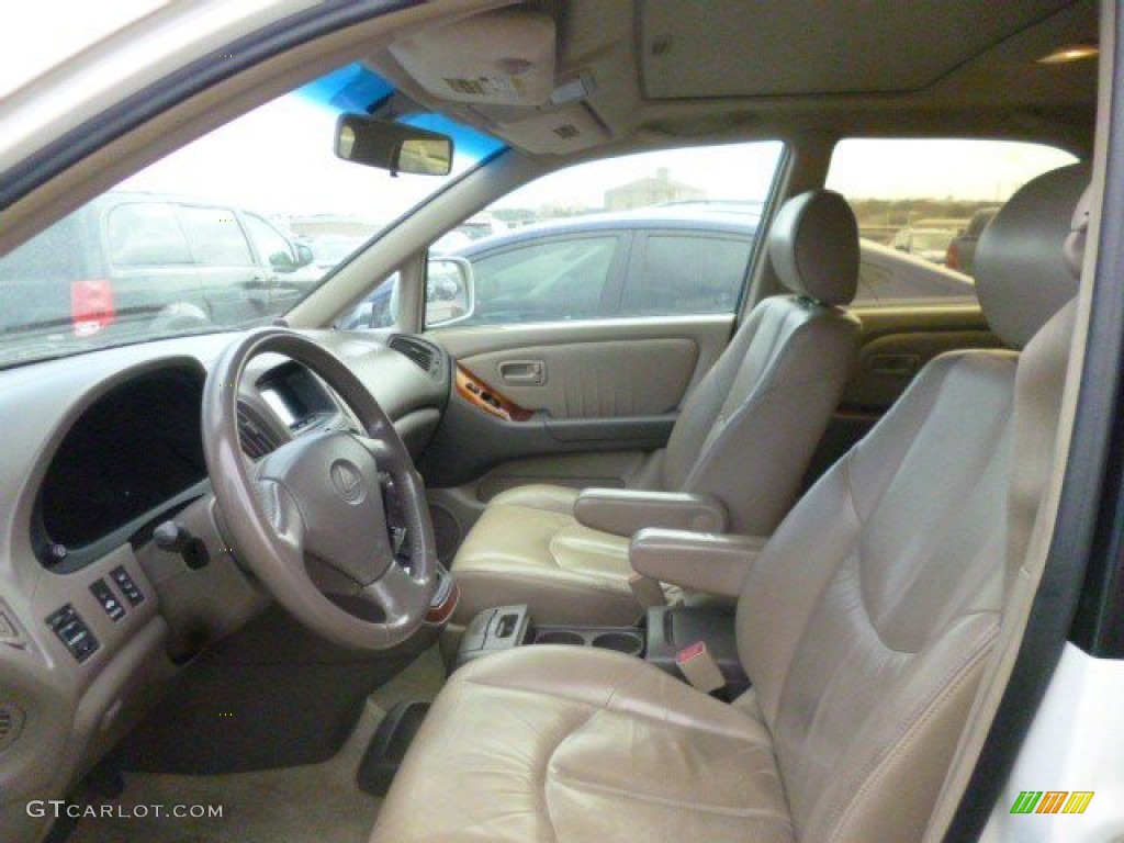 2000 RX 300 AWD - Pearl White / Ivory photo #5