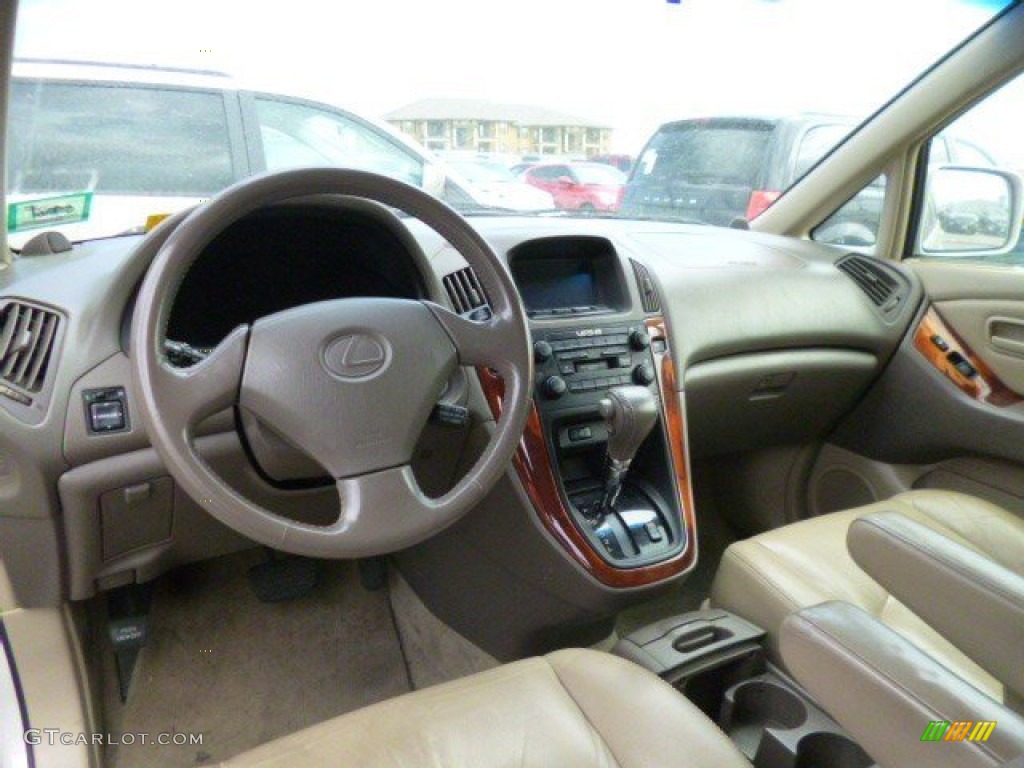 2000 RX 300 AWD - Pearl White / Ivory photo #6