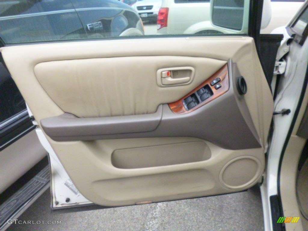 2000 RX 300 AWD - Pearl White / Ivory photo #8