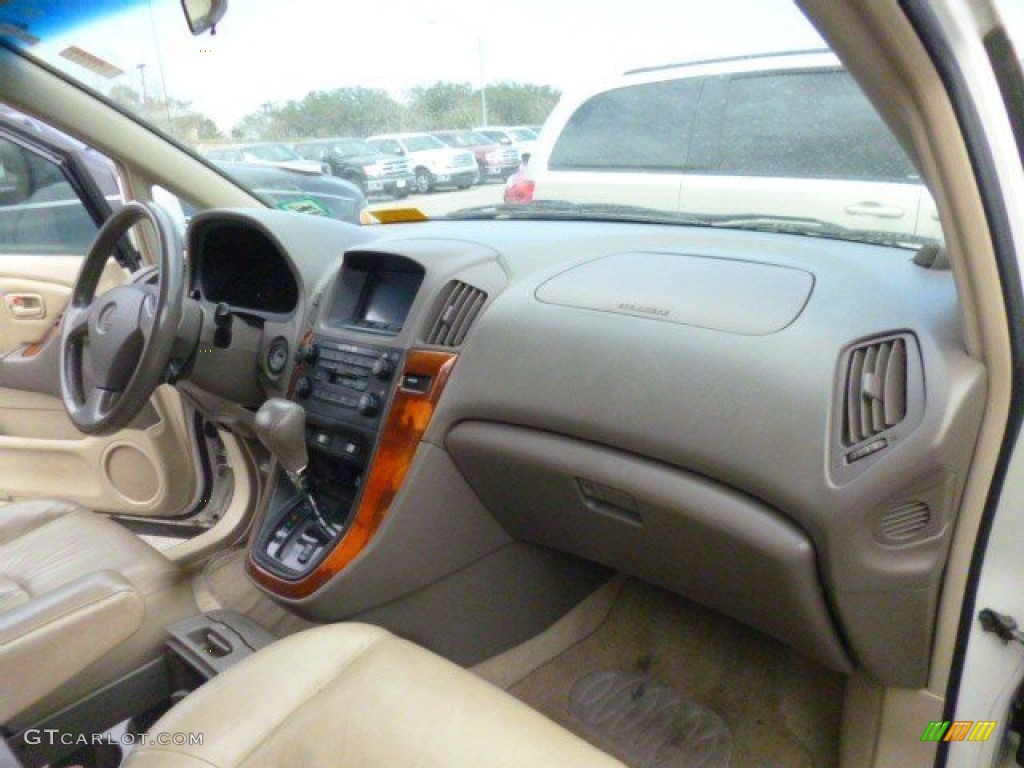 2000 RX 300 AWD - Pearl White / Ivory photo #13