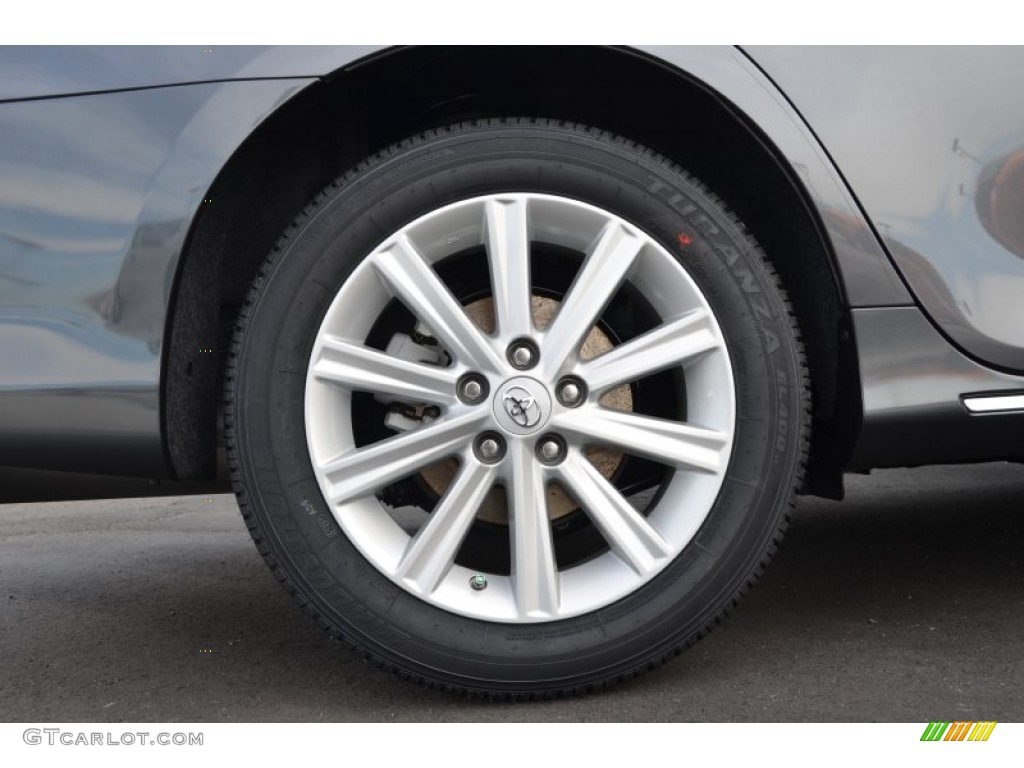 2014 Camry XLE - Magnetic Gray Metallic / Ash photo #10