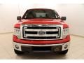 2013 Vermillion Red Ford F150 XLT SuperCrew 4x4  photo #2