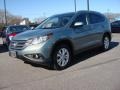 2012 Opal Sage Metallic Honda CR-V EX-L  photo #2