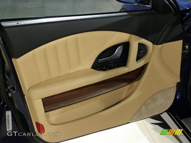 2007 Maserati Quattroporte Standard Quattroporte Model Beige Door Panel Photo #90886