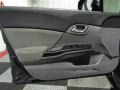 2012 Polished Metal Metallic Honda Civic Hybrid Sedan  photo #9