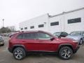 2014 Deep Cherry Red Crystal Pearl Jeep Cherokee Trailhawk 4x4  photo #5