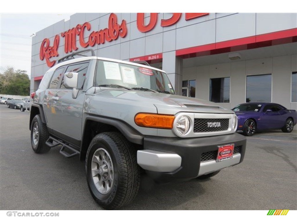 2012 FJ Cruiser 4WD - Silver Fresco Metallic / Dark Charcoal photo #1