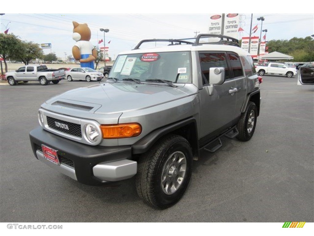 2012 FJ Cruiser 4WD - Silver Fresco Metallic / Dark Charcoal photo #3