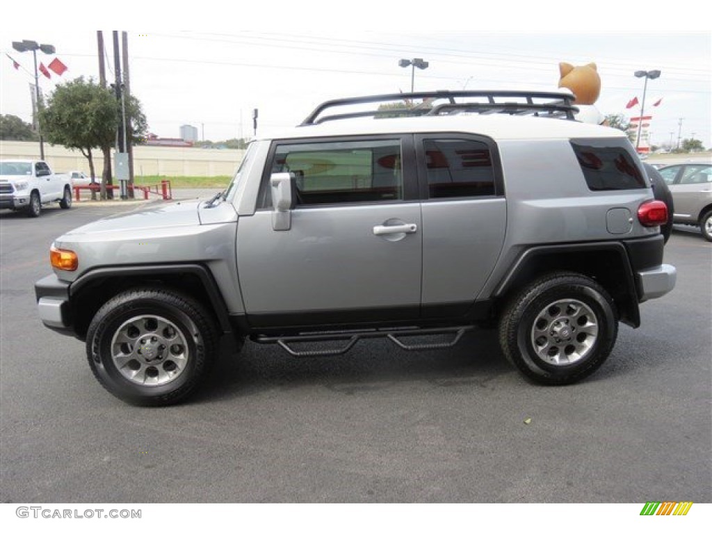 2012 FJ Cruiser 4WD - Silver Fresco Metallic / Dark Charcoal photo #4