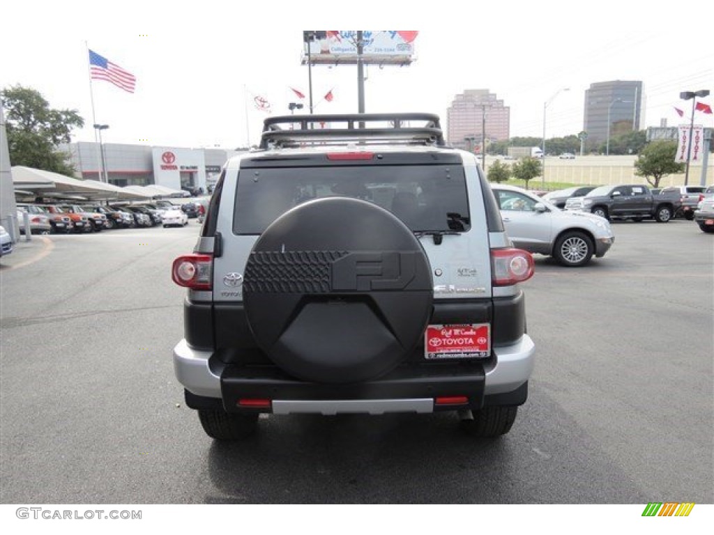 2012 FJ Cruiser 4WD - Silver Fresco Metallic / Dark Charcoal photo #6